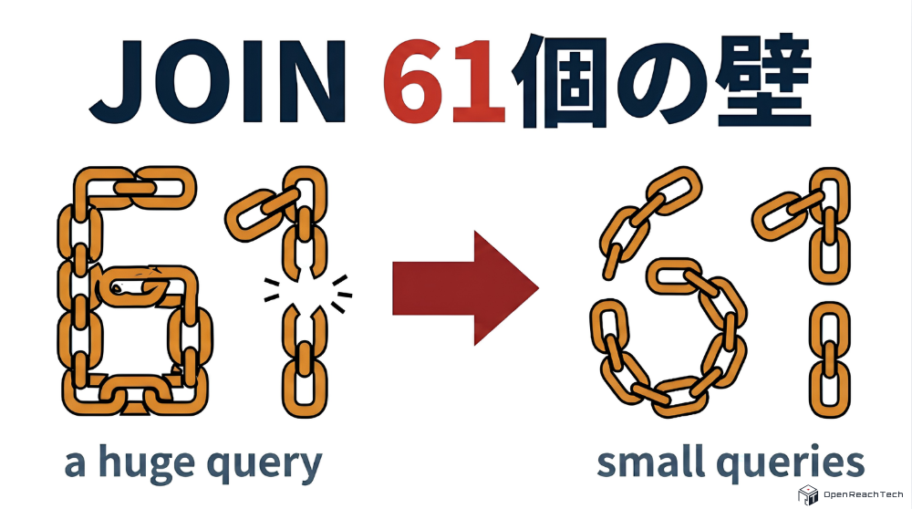 Thumbnail of The 61-table JOIN limit wall: splitting huge queries with Sequelize’s separate: true and the architectural trade-offs